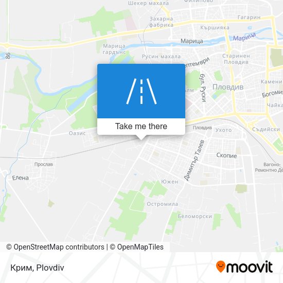 Карта Крим