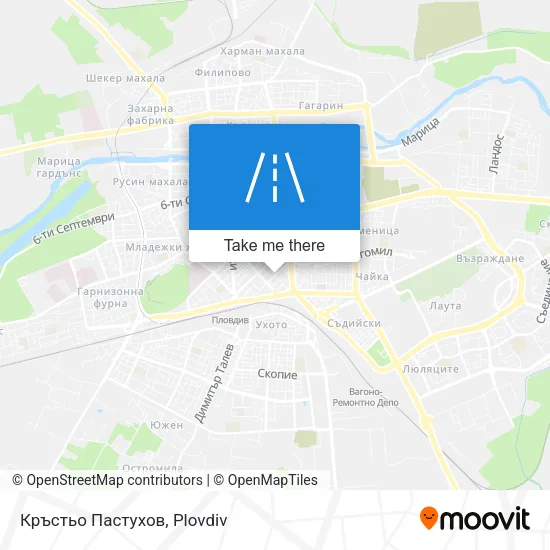 Карта Кръстьо Пастухов