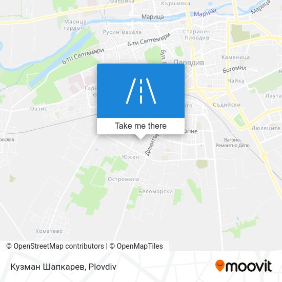 Карта Кузман Шапкарев