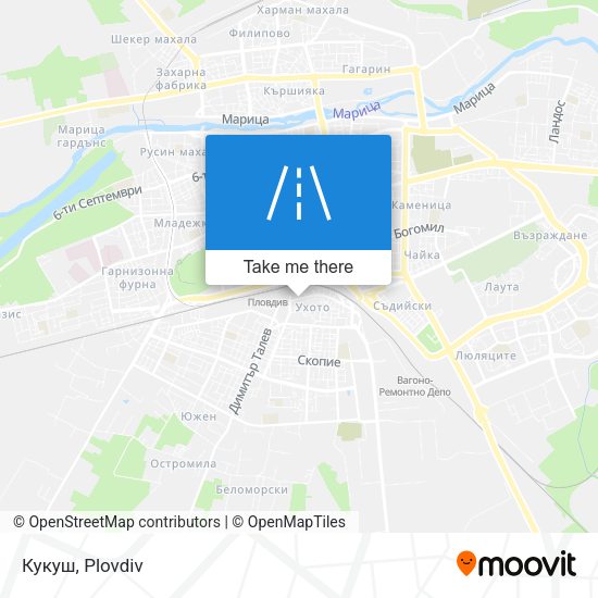 Карта Кукуш