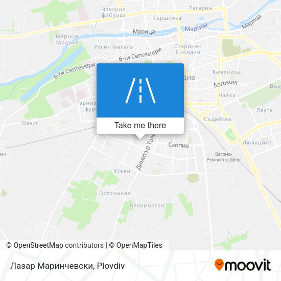 Лазар Маринчевски map