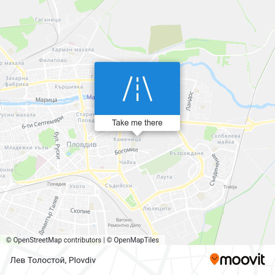 Лев Толостой map