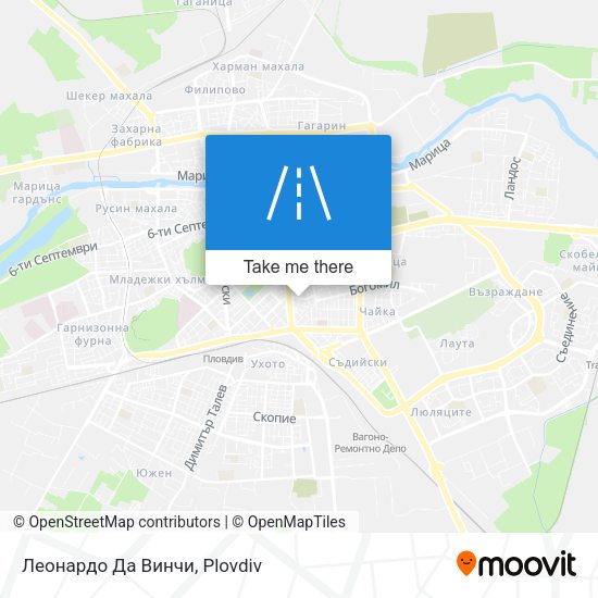 Карта Леонардо Да Винчи