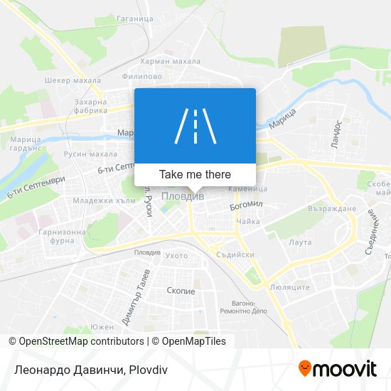 Карта Леонардо Давинчи