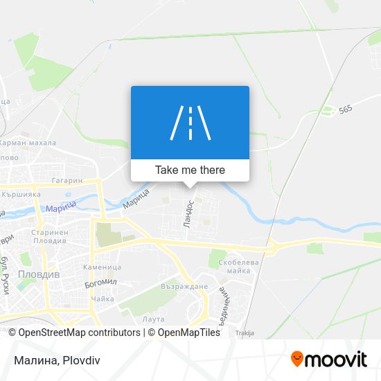 Малина map
