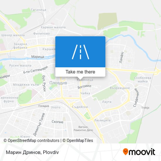 Марин Дринов map