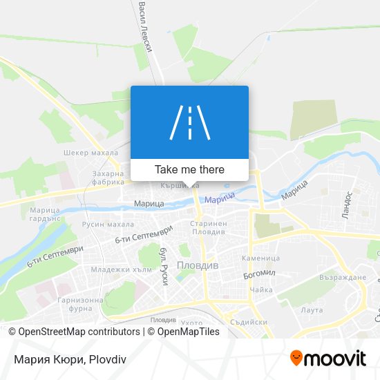 Карта Мария Кюри