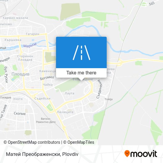 Матей Преображенски map