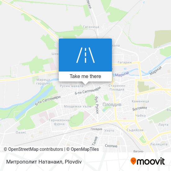 Карта Митрополит Натанаил