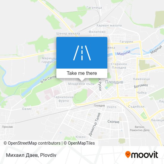 Михаил Даев map