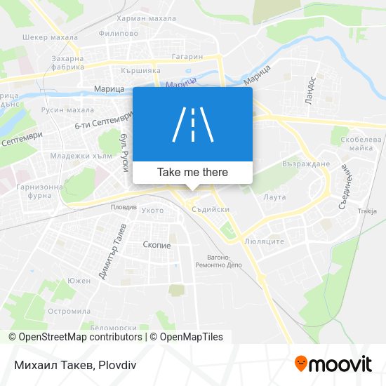 Михаил Такев map