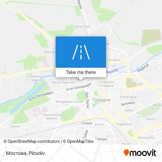 Мостова map