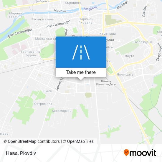 Нева map