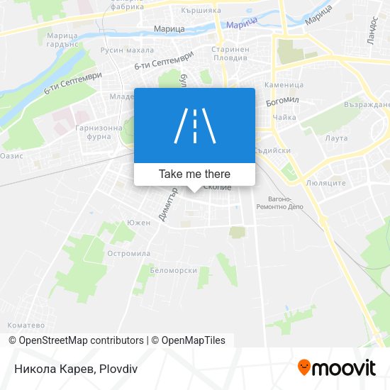 Никола Карев map