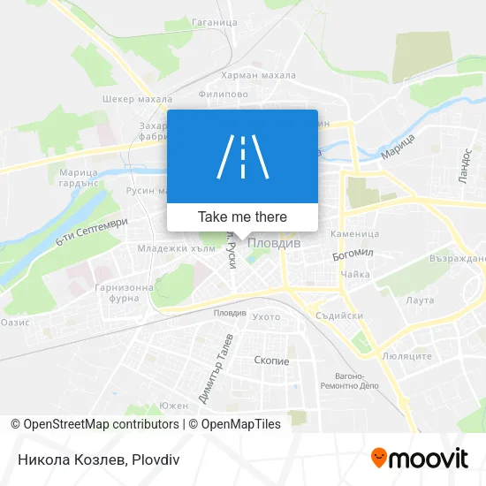 Карта Никола Козлев