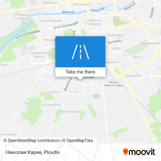 Николаи Карев map