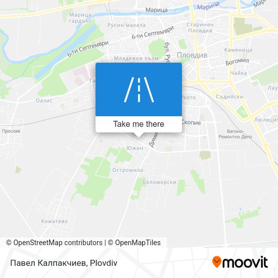 Павел Калпакчиев map