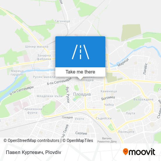 Павел Куртевич map