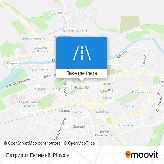 Карта Патриарх Евтимий