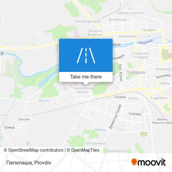 Пепелаша map