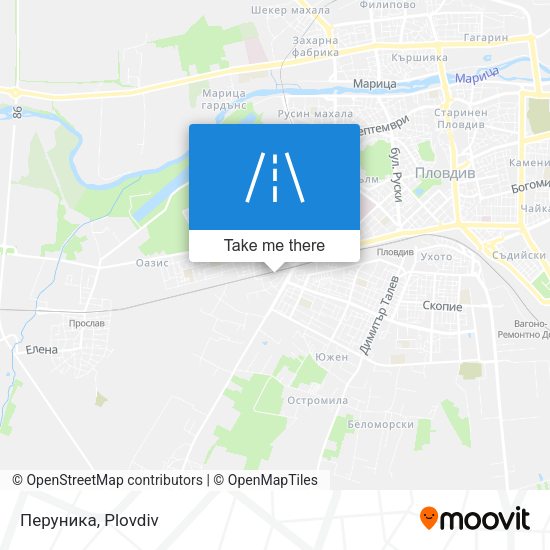 Перуника map