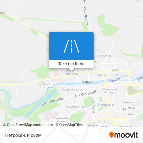 Петрохан map