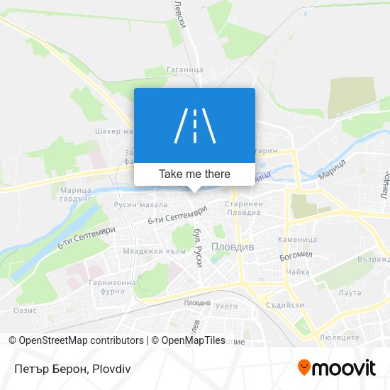 Петър Берон map