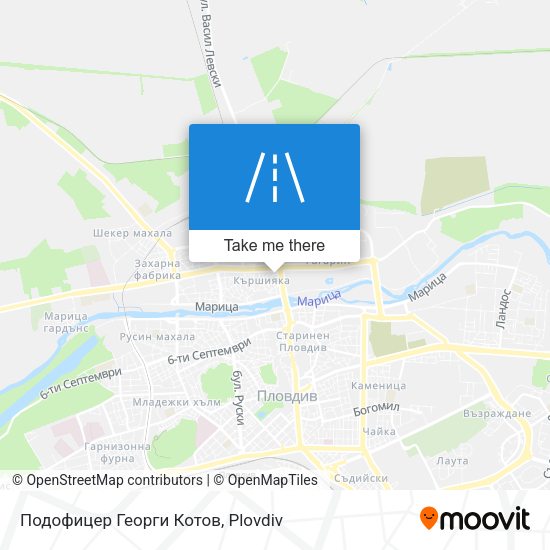Подофицер Георги Котов map