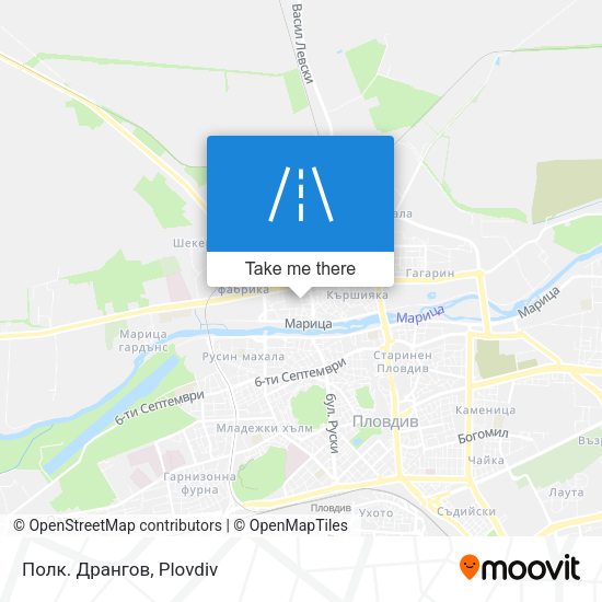 Полк. Дрангов map
