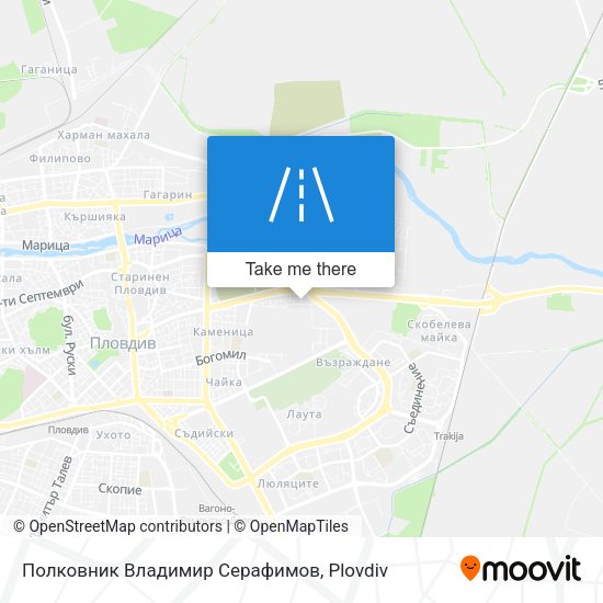 Карта Полковник Владимир Серафимов