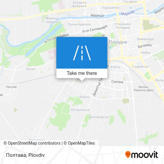 Полтава map