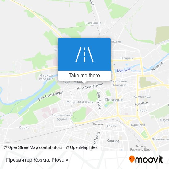 Презвитер Козма map