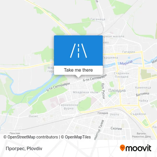 Карта Прогрес