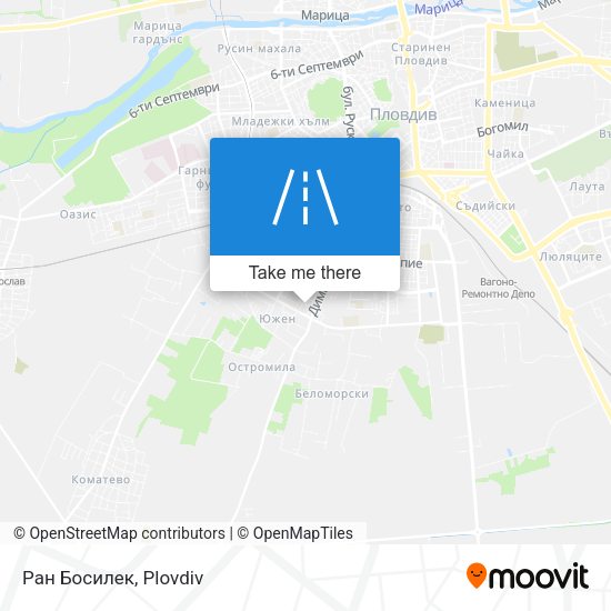 Ран Босилек map