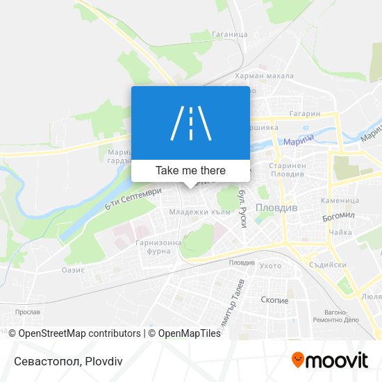 Карта Севастопол