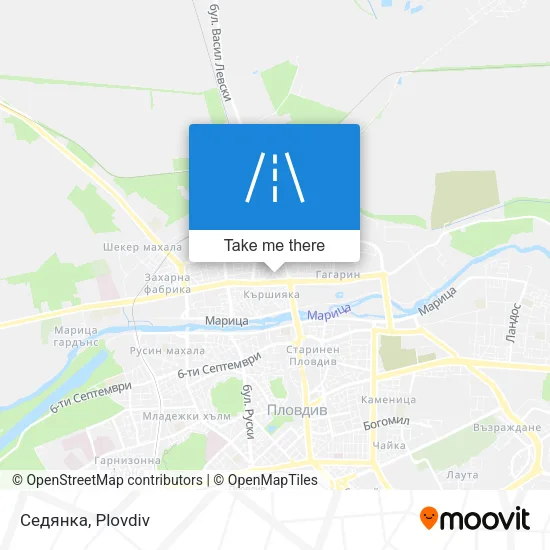 Карта Седянка