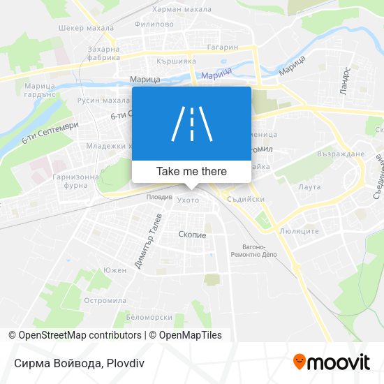 Сирма Войвода map