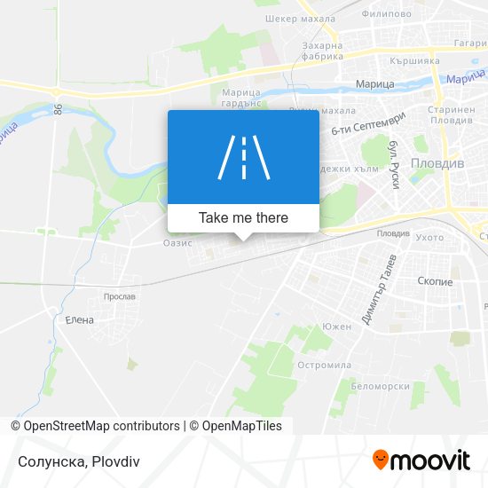 Солунска map
