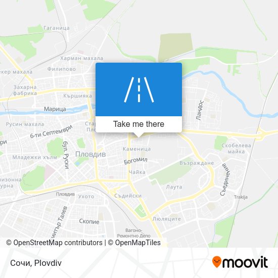 Сочи map