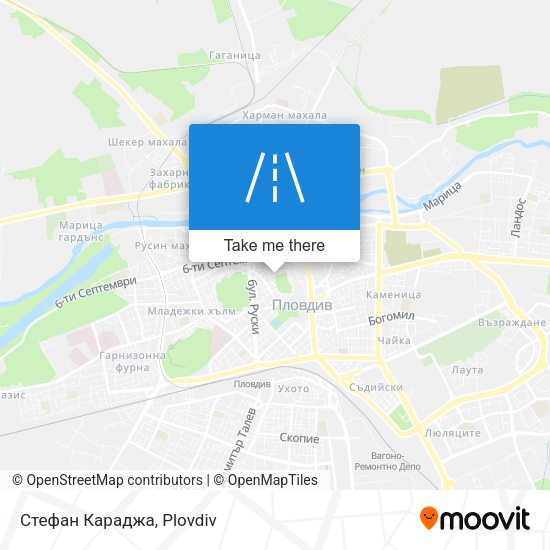 Стефан Караджа map