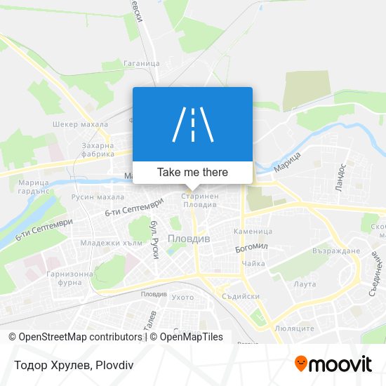 Карта Тодор Хрулев