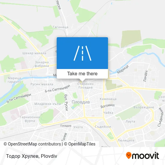 Карта Тодор Хрулев