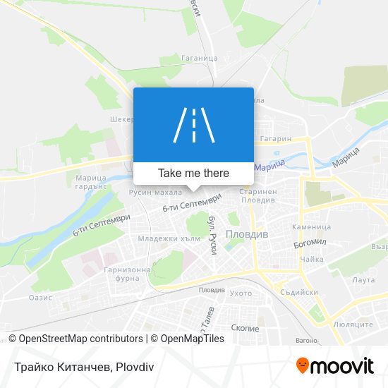 Трайко Китанчев map
