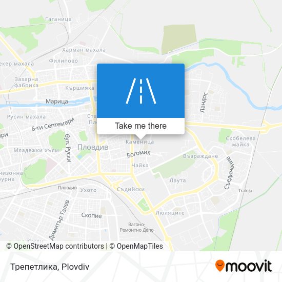 Трепетлика map