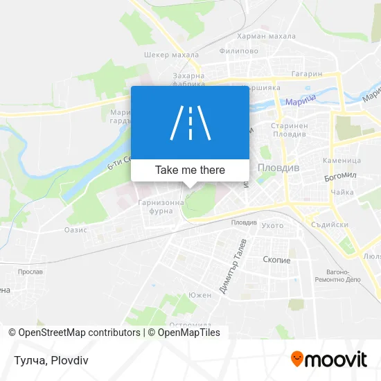 Карта Тулча