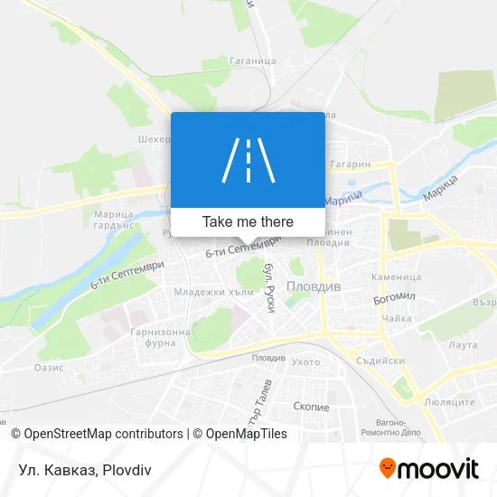 Карта Ул. Кавказ