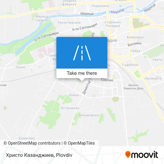 Христо Казанджиев map