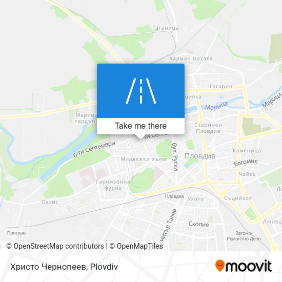 Карта Христо Чернопеев