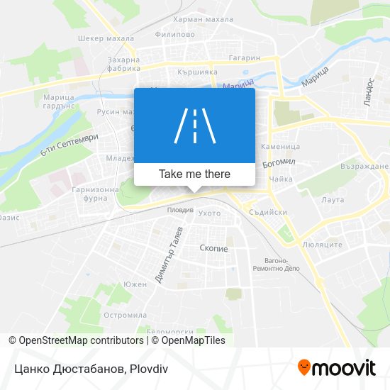 Цанко Дюстабанов map