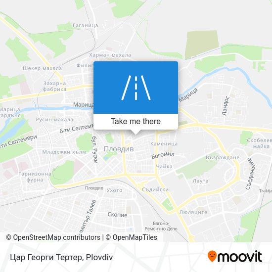 Цар Георги Тертер map